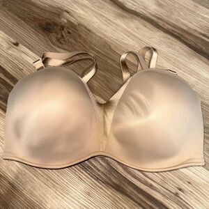 Soma nude satiny 36G stunning starlet strapless nude bra